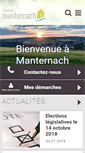 Mobile Screenshot of manternach.lu